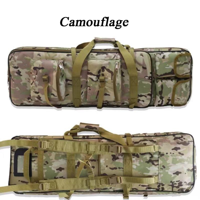 Bolso táctico al aire libre popular de la pesca del hombro del doble del bolso del arma que lleva Camo del bolso de la madre
