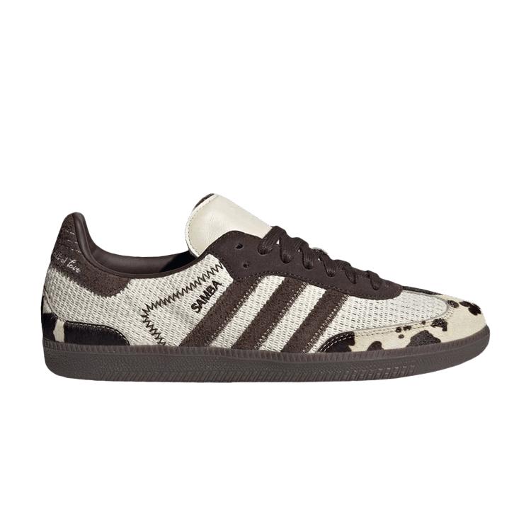 Notitle x adidas Samba OG Vzor kravy Unisex Tenisky Hnědé ID6024