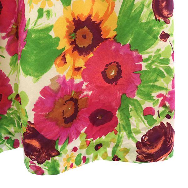 Unused PLATINE Floral Short Sleeve One Piece 38 Women Used