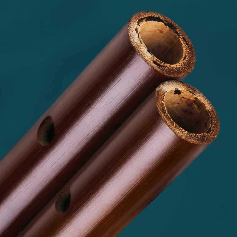 Flauto di Bambù Amaro per Principianti, Adulti e Bambini, Tonalità F o G, Flauto Traverso Entry-Level, Piccolo Strumento Musicale di Nicchia.