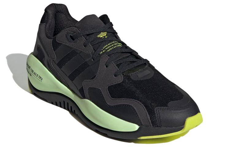 Zx Alkyne Adidas Originals 'Black Semi Solar Yellow' FY3023