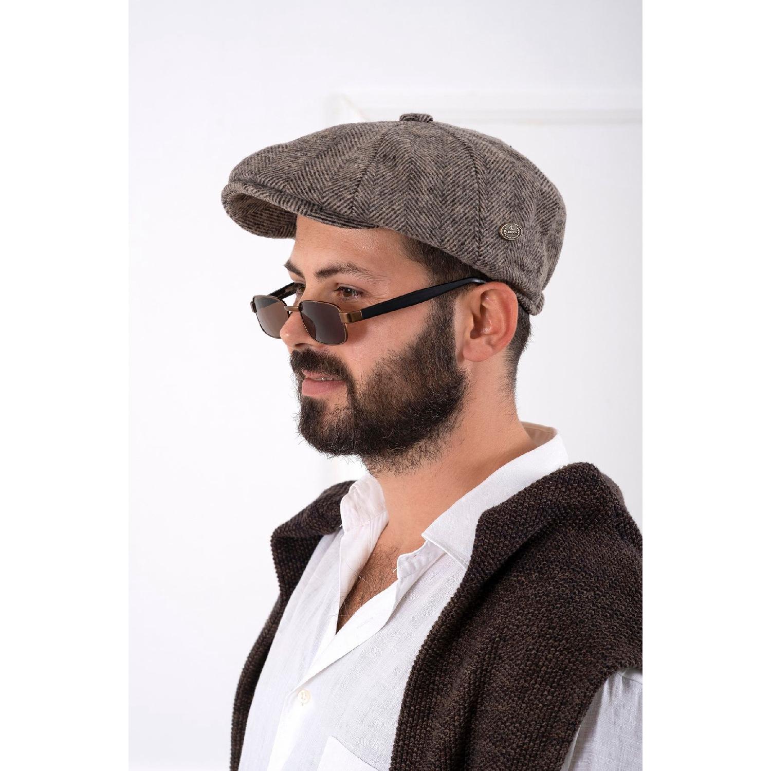 

Winter British Cap Flowy Peaky Blinders Model Men s Cap Standart