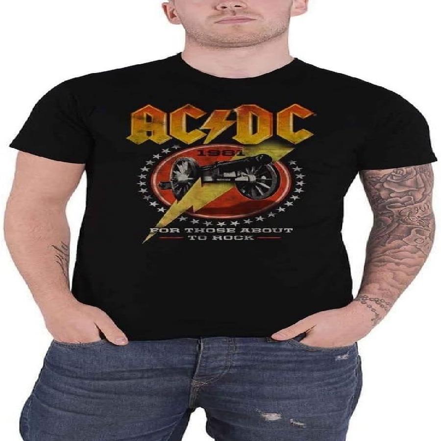 AC_DC for Those About to Rock 81 (Black) T-Shirt XXXXXL чёрный