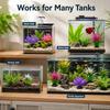 Artificial Aquarium Plant for Fishtanks, Greenery Decorative Figurine for Aquascaping and Layered Aquarium Layouts