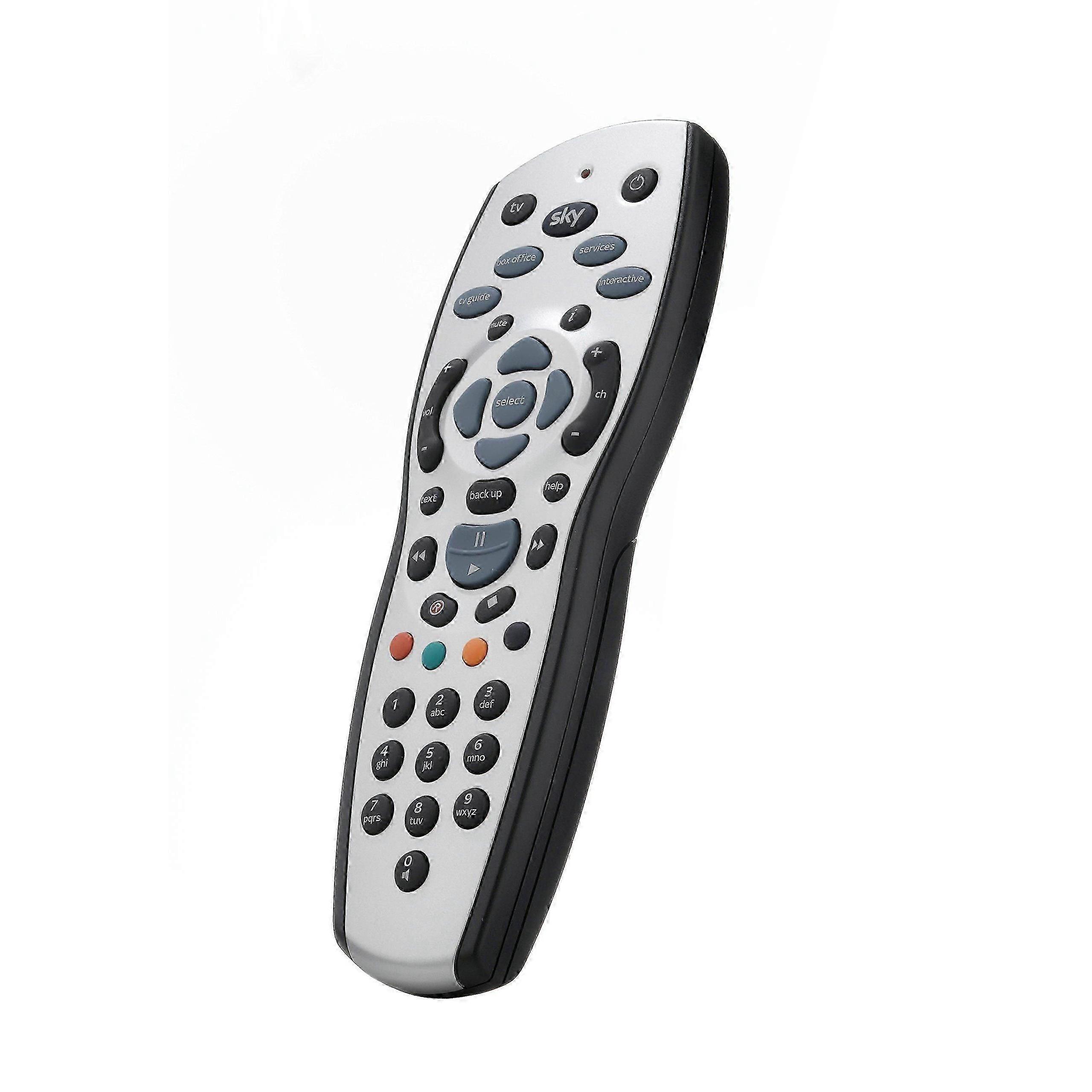 Original Sky+ HD Fernbedienung Ersatz Kompatibel mit Sky+ HD Digibox Sky120 Silber