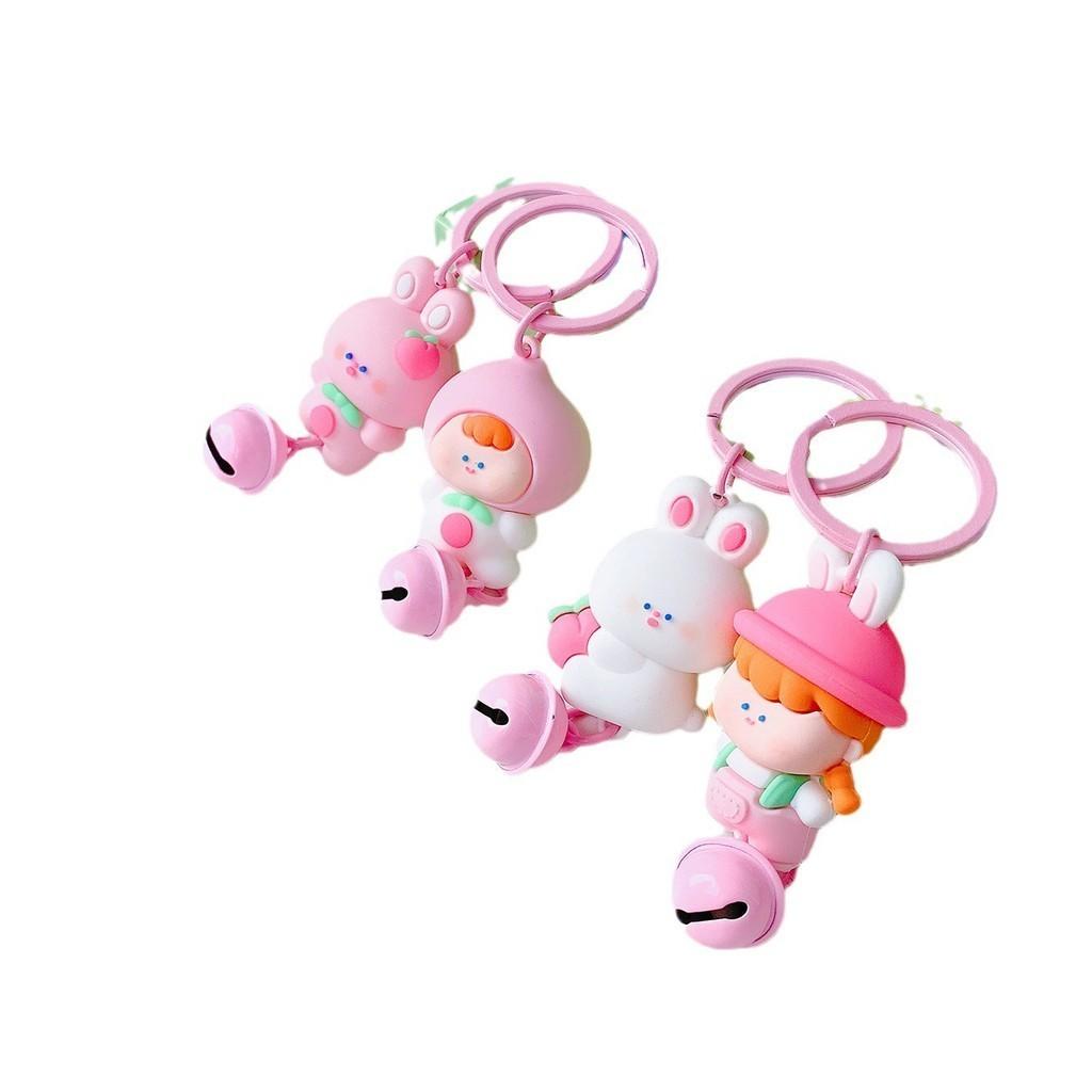 Couple Cartoon Keychains Charming Bag Decorations Great Gifts For