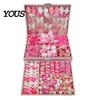 Elastic Fabric Hair Ties Colorful Bands Clips Mini Claw Rubber Versatile Kit with Box for Girls Teens Children, Accessories Daily Styling Everyday