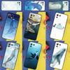 Cartoon Whale Case For Xiaomi 15 13 14 Ultra 14T 11T 12T 13T Pro POCO X7 Pro X3 X5 X6 F5 F6 M6 Pro Cover