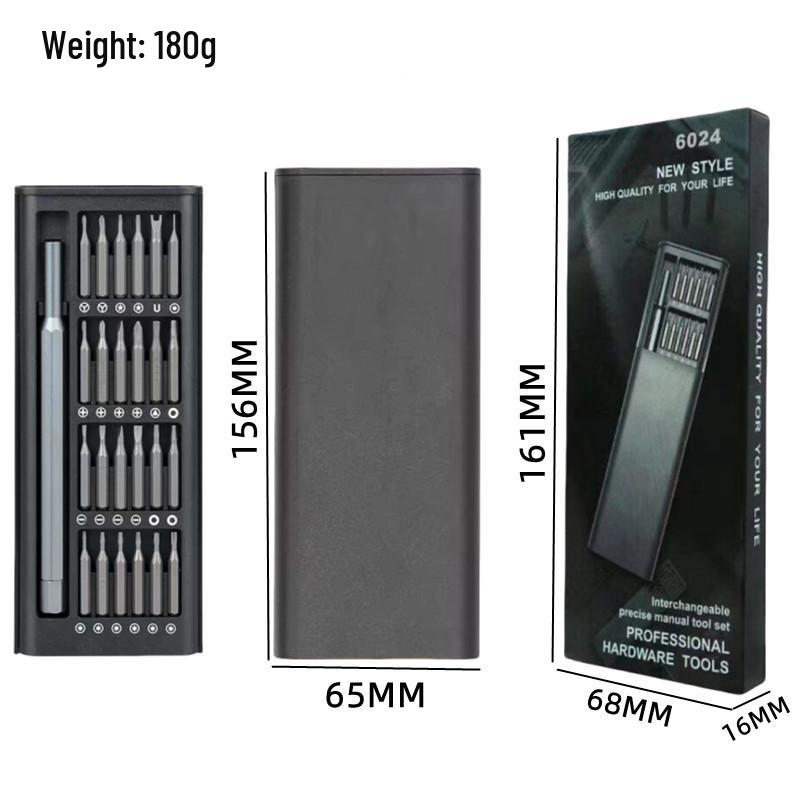 24-in-1 Precision Screwdriver Set for Phone, Glasses, and Watch Repair