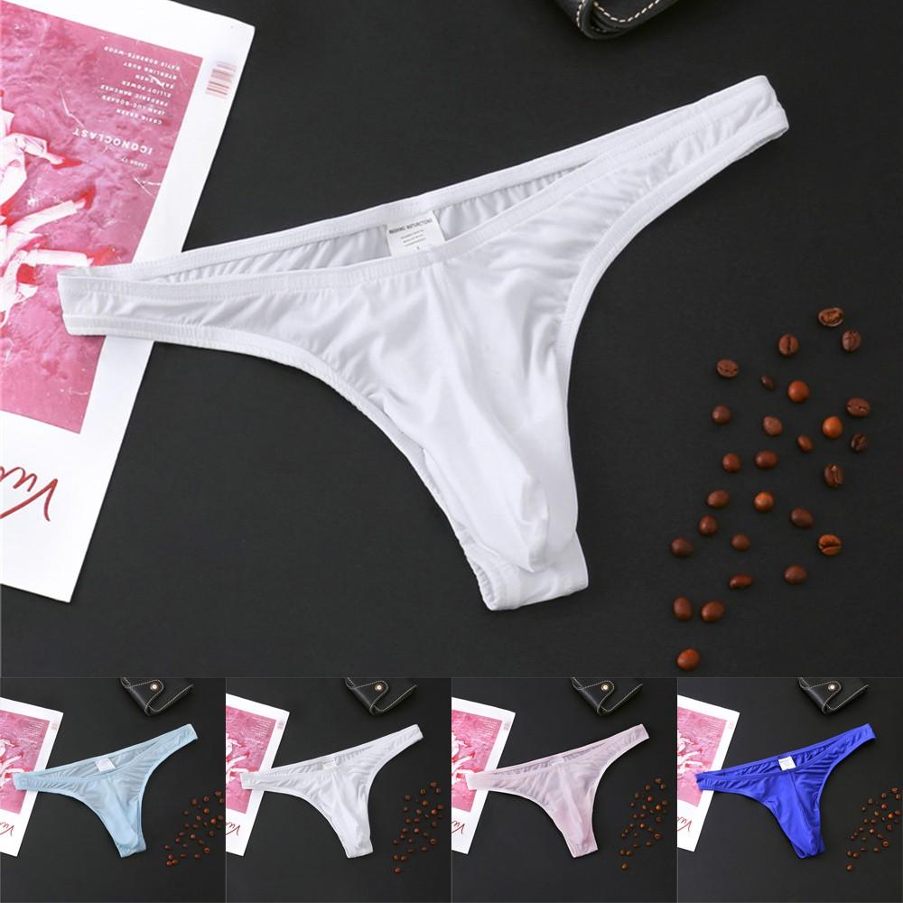 

Бикини Мужское нижнее белье Дышащие трусы G-String Малоэтажные мужчины