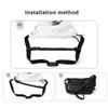 Drei-Punkt-Hilfs-Fixier-Schultertasche Anti-Rutsch-Gurt Schnell abnehmbarer Rucksack-Stabilisierungsgurt für Sling-Taschen & Messenger
