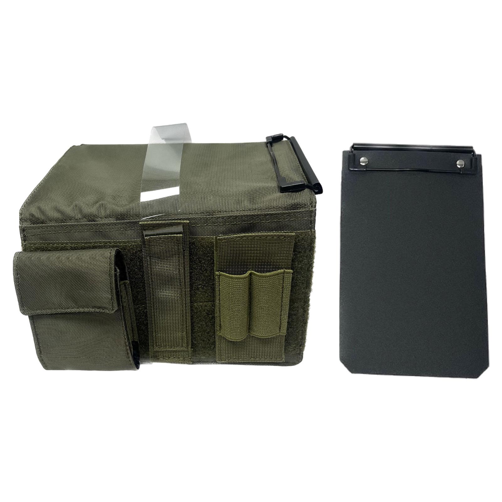 Classic Kneeboard Pilot Notepad Holder for Professional Pilots Accessory Crew Writing Pad Kneeboard Organizer Writing Clipboard