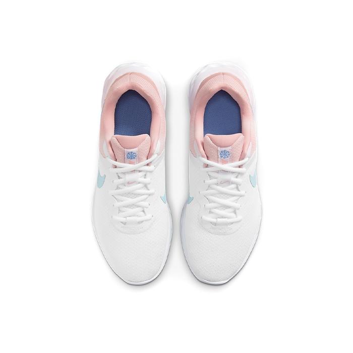 Nike Revolution 6 Nn Low Top Pink/White Women's Running Shoes DC3729-100