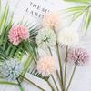 6Pcs Artificial Flowers Multi-Color Dandelions With Stems, Used for Outdoor Courtyard Festival Ceremony Decoration
