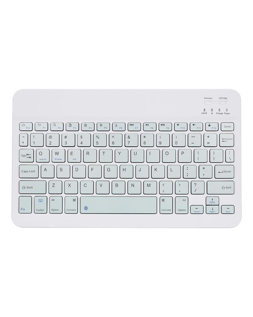 10-Zoll-Wireless-BT-Tastatur Threesystem Universelles, farbenfrohes, wiederaufladbares BT-Tastatur-Mobiltelefon