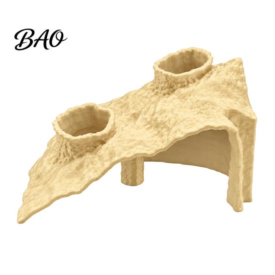 Aquatic Pet Accessories Aquarium Corner Hideout, under Gravel Betta Fish Cave Tunnel, Hideout Stone-Look Viewing Tunnel for Shrimp Tank Underwater