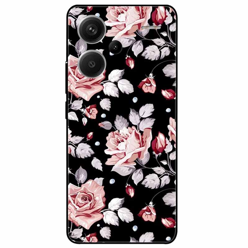 For Xiaomi Redmi Note 13 Pro Plus 5G Case Pro+ Soft Lovely Silicone Protective TPU Covers for Redmi Note 13 Pro 5G Coque Note13