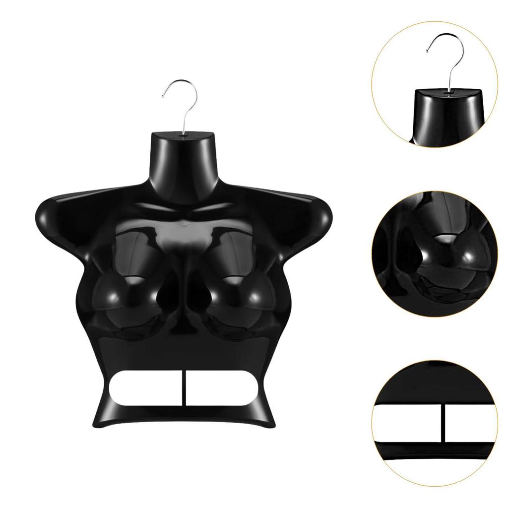 Hanging Mannequin Torso Female Upper Torso Dress Form with Hook Clothes Shirt Display Rack Underwear Display Prop for Window