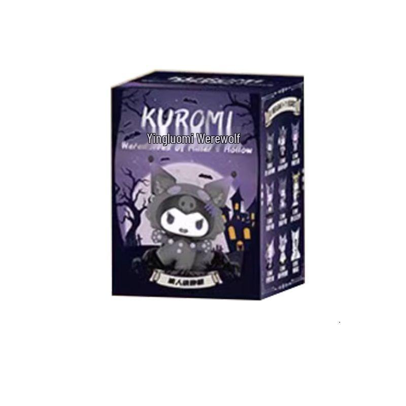 Sanrio Werewolf Series Kuromi Figurine Desktop Ornament Birthday Gift Werewolf Series