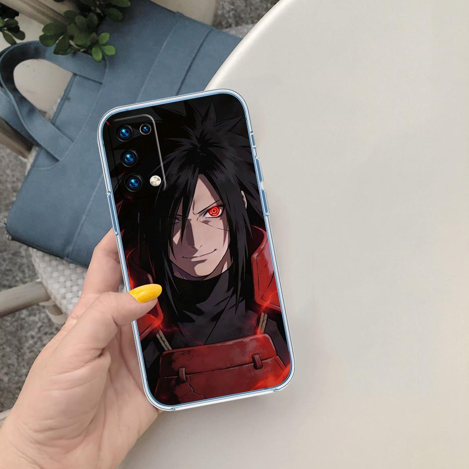 LO74 NARUTO Uchiha Madara Soft Shell Transparent Phone Case for Samsung Galaxy A04 A04S A14 A23 A34 A54 M23 M33 M52 M53