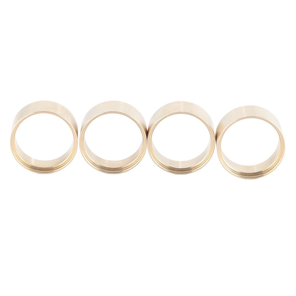 4pcs RC Brass Wheel Weights High Accuracy Wheel Weights Counterweights for FMS FCX24 1 24 RC Cars Gold