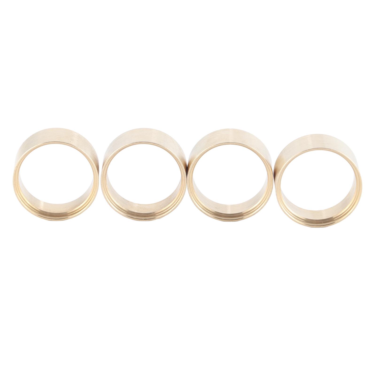 

4pcs RC Brass Wheel Weights High Accuracy Wheel Weights Counterweights for FMS FCX24 124 RC Cars