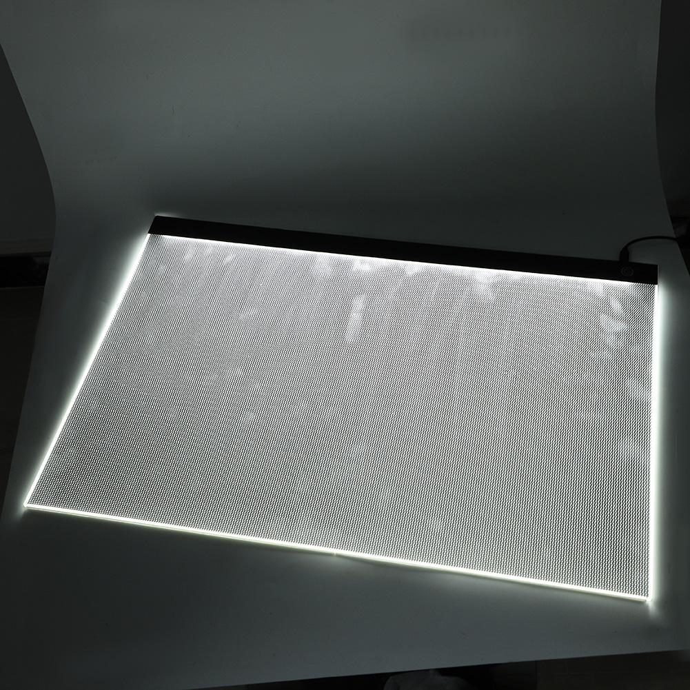 A2 LED Tracing Light Art Stencil Board Drawing Copy Pad Table Board