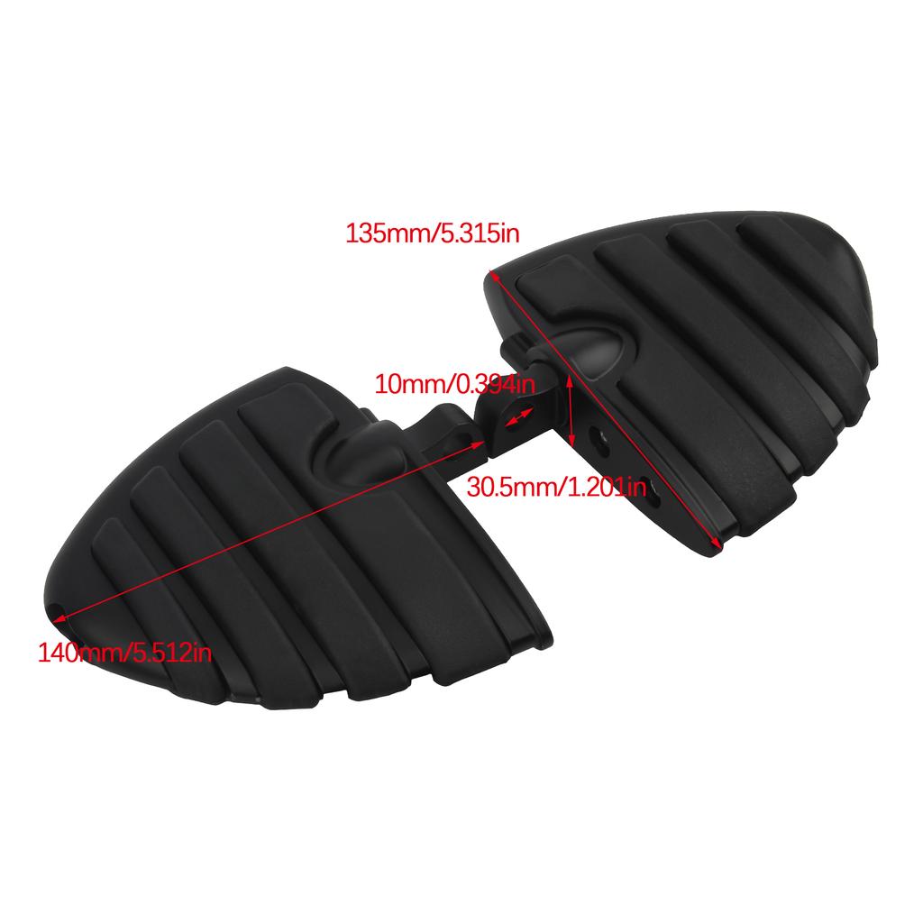 Universal Motorcycle Foot Pegs For Harley Iron XL 883 1200 Dyna 10mm Male Footrest Pedal Front Rear Foot Peg Rest Modification