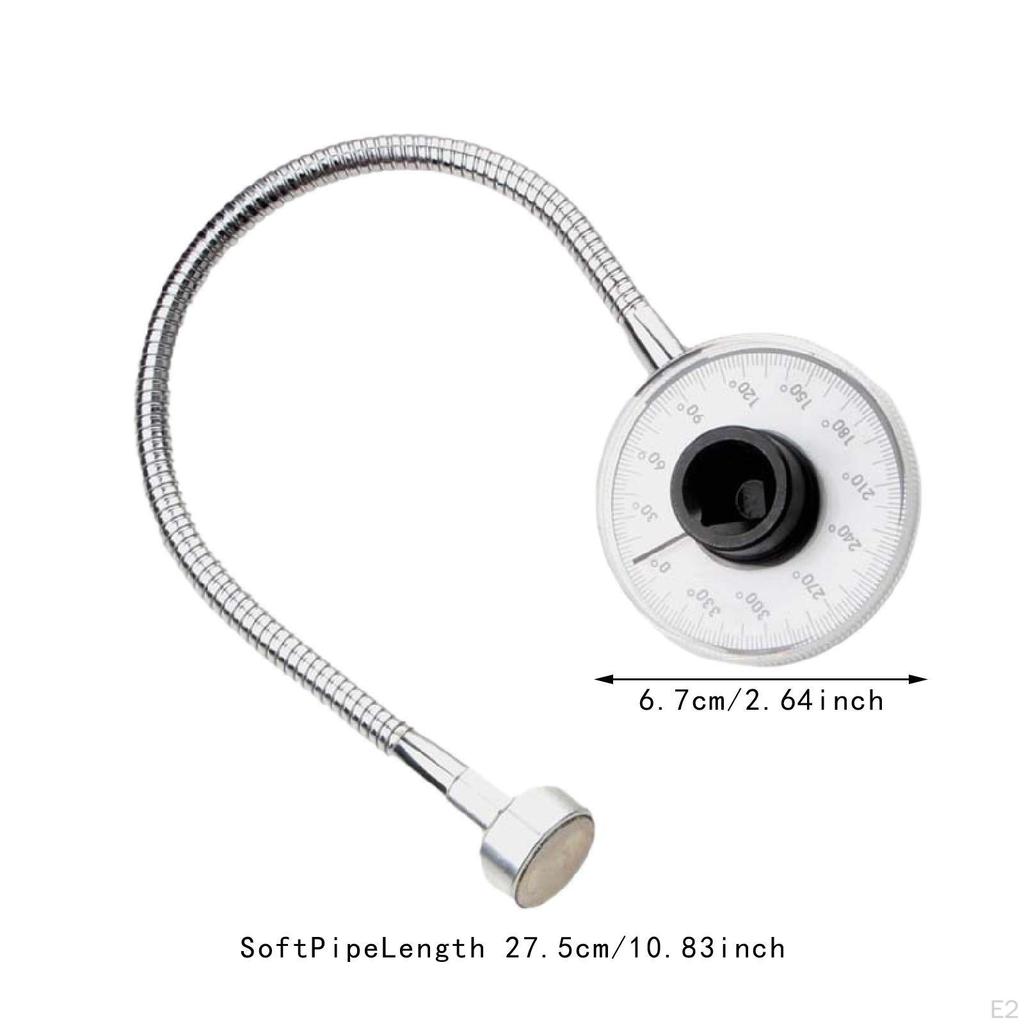 Torque Angle Gauge 1/2,1/2 inch Wrench Tool,1/2 Drive Meter