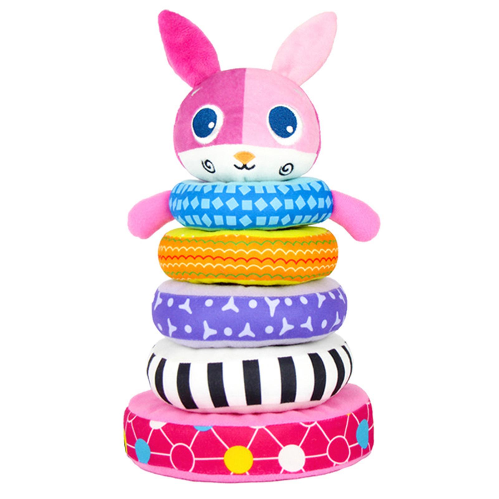 

Kids Stacking Toys Toddler Plush Animal Balance Game Ideal Birthday Sensory