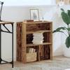 VidaXL Bookcase Old Wood 60x30x71.5 Cm Engineered Wood, Storage Cabinet, Storage Shelf, Unit of 860317
