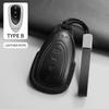 PU Leather Car Smart Remote Key Cover Case For WEY Blue Mountain Highland Mocha Latte DHT-PHEV Key Protecter Shell Accessories
