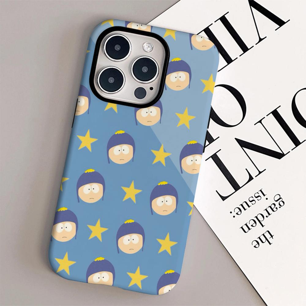 

South park Classic anime cute design Phone Case Film shell For iPhone 16e 16 15 14 13 12 11 Pro Max Plus XS iPhone 12