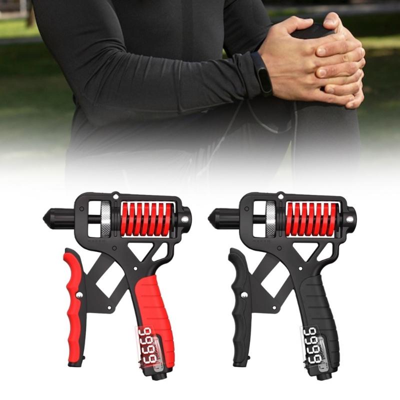 Regulable Resistance Hand Grip Strengthener with Quiet Spring Technology for Homes Gym Office Training