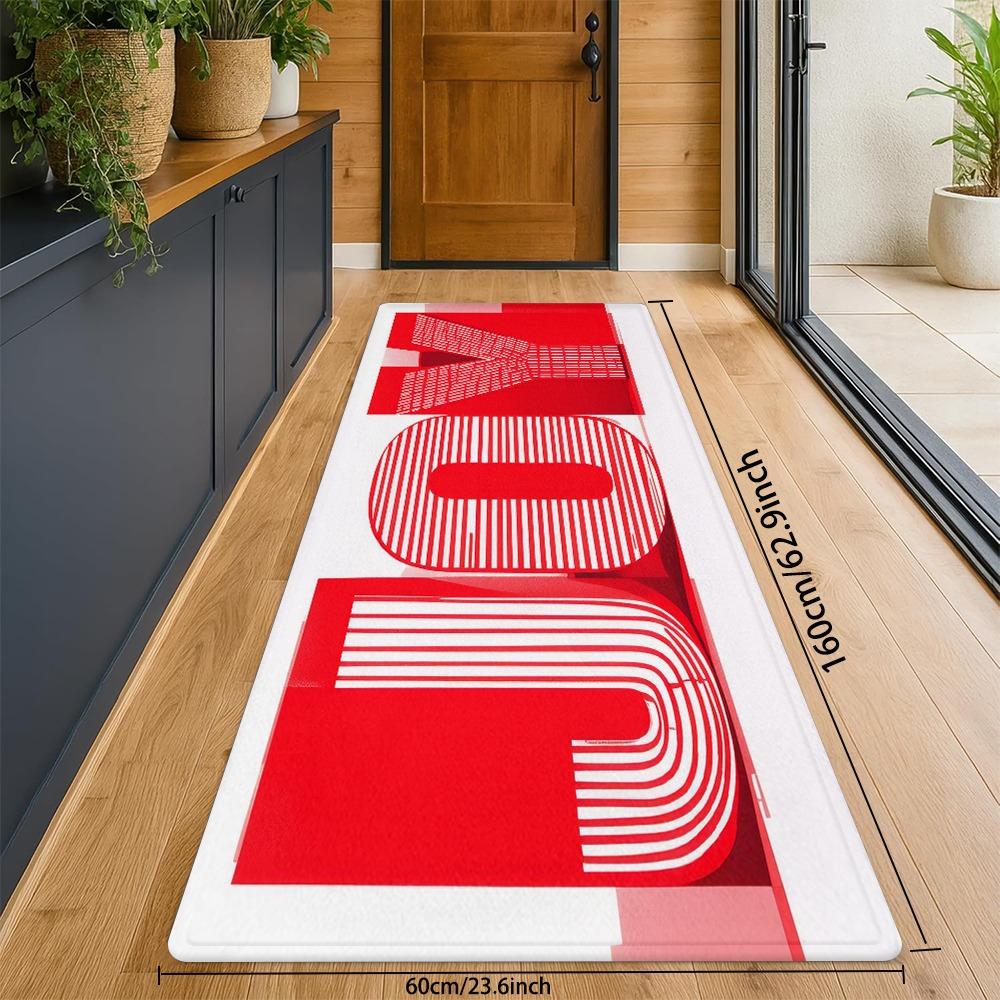 1pc Christmas Theme Doormat, The Perfect Floor Mat for Outdoor And Indoor, Halloween Decorations, Machine Washable, Enhancing Ho