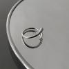 Irregular Ring Female Niche Design Personality Simple Tide High Sense Cold Wind Stacking Wearing Combination Ring Female