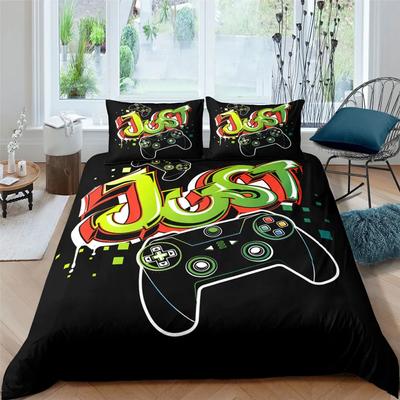 Home Textiles Bedding Set Gamer Life 3D Pattern Printed Duvet Cover Set Twin Full Queen King Boys Adults Polyester Quilt Cover