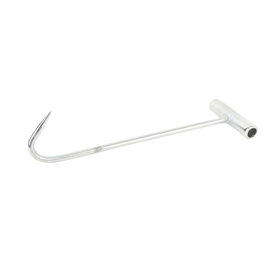 Pool Skimmer Basket Handle Hook Set Swimming Pool Basket Lifting Hook Pool Cleaning Accessory