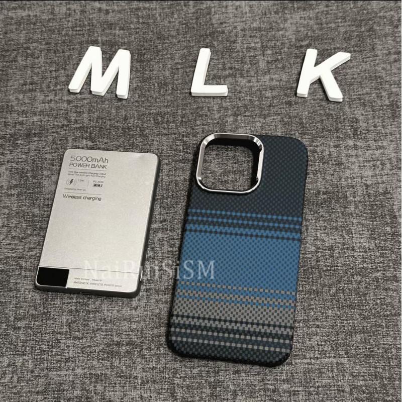 

IPhone 17 PROMAX Skin Feel Kevlar Half Pack Magnetic Phone Case Suitable Apple 16 Ultra Thin Protective Cover 15 iPhone 16 PRO