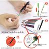 Mitsubishi Pencil Ballpoint Pen Refill Style Fit Jet Stream 0.5 Black 10 Pieces Hako SXR8905.24