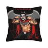 Danhausen Wrestling Punk Square Pillow Covers Polyester Bed Car  Cushion Case Cute Decor Throw Pillow Case