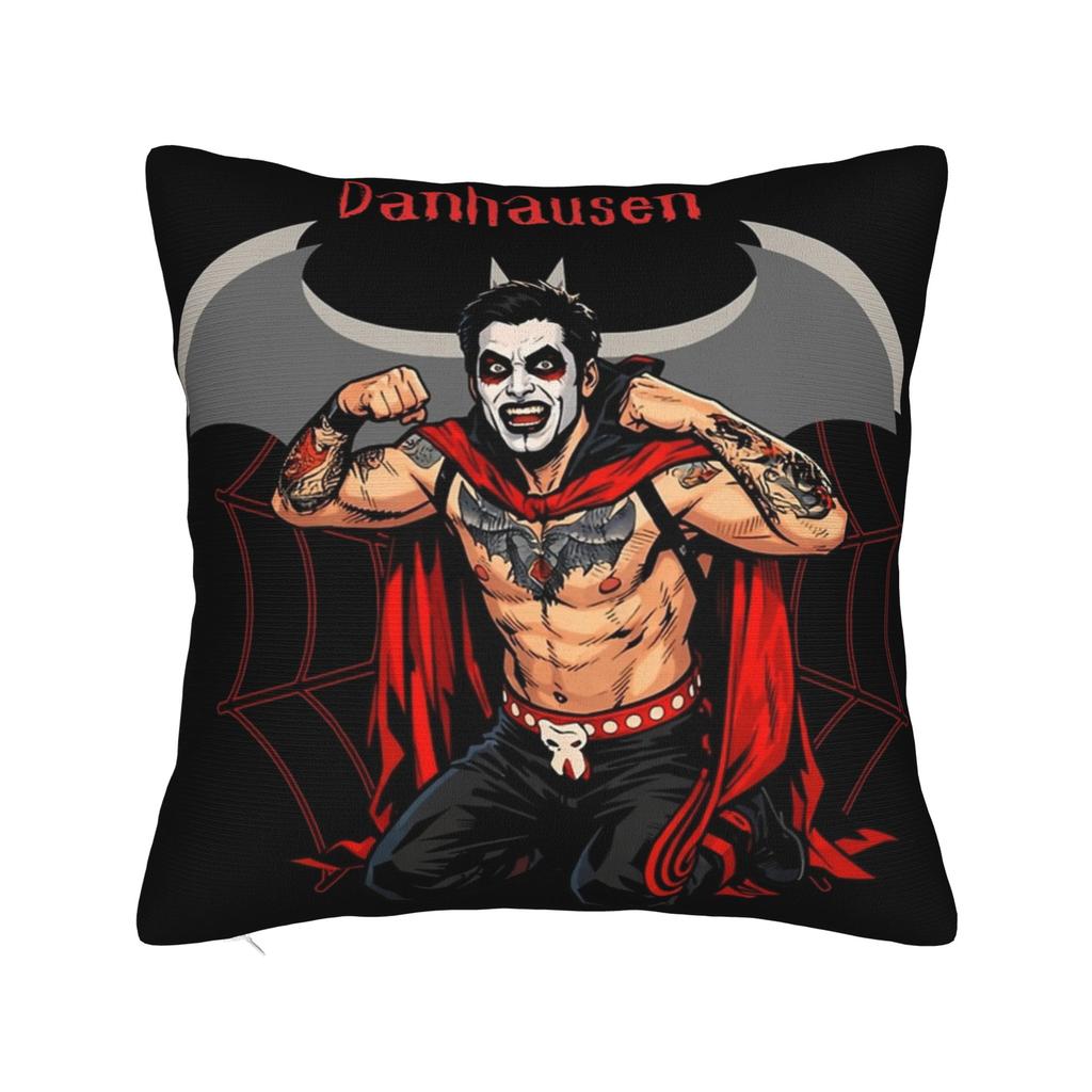 Danhausen Wrestling Punk Square Pillow Covers Polyester Bed Car Cushion Case Cute Decor Throw Pillow Case