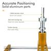Wooden Door Lock Hole Opener Kit Lock Mortiser Slotter Jig Key Hole Drilling Guide Installation Lock Hole Locator