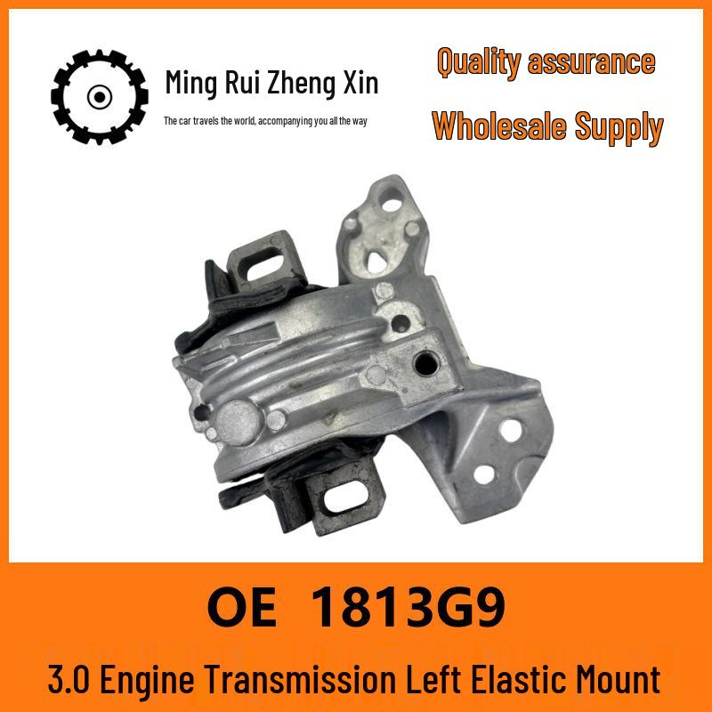 Left Elastic Engine Transmission Mount for Peugeot Citroën 3.0 (1813G9), Original Quality 3.0