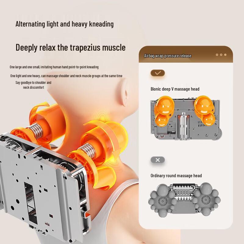 Chigo Automatic Full-Body Kneading Massage Cushion CN Plug (adapter Included)