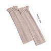 Womens Lolitas Knit Long Socks Ruffle Leg Warmers Harajuku Booties Socks Winter Warm Ankle Heap Socks