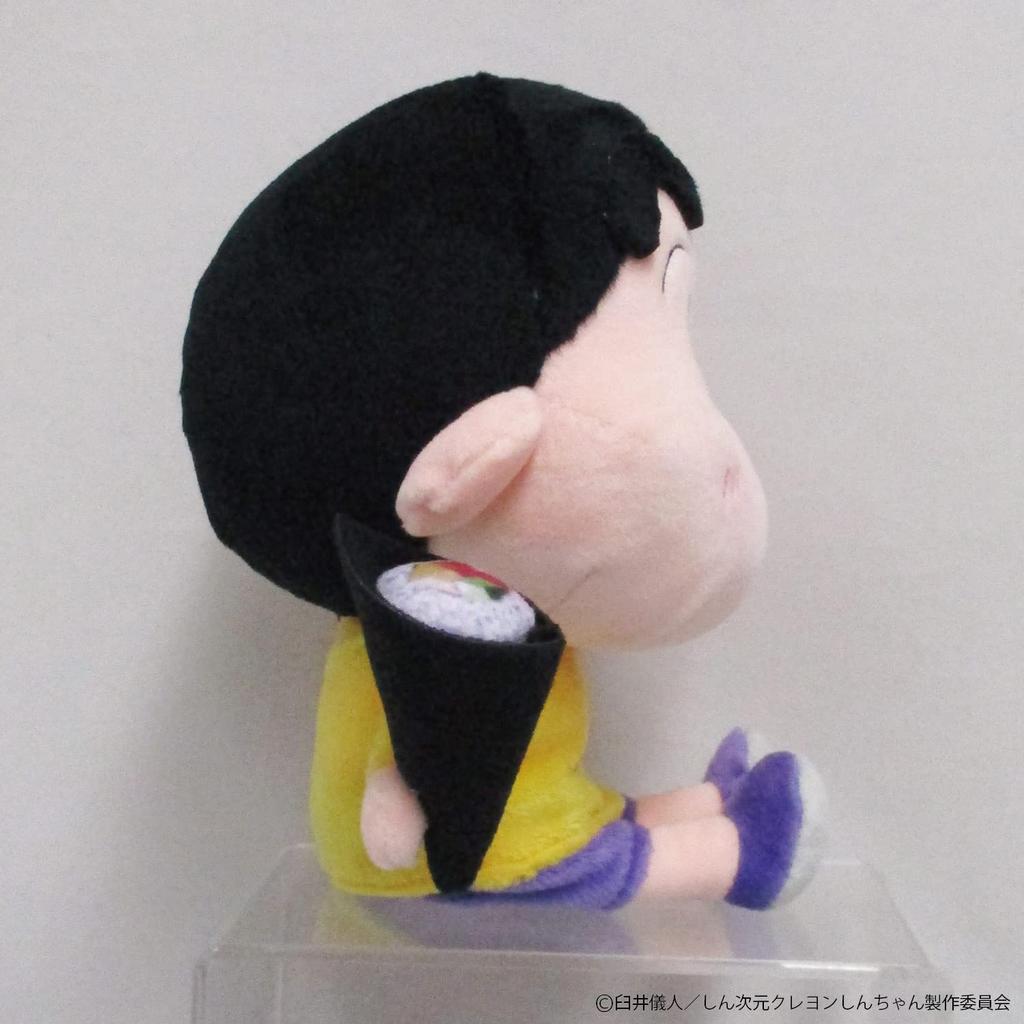 Sanei Boeki New Crayon THE Supernatural Battle Sticky Sushi New 3DCG W11 x D10 x H20cm Plush Toy SN43 Dimension! Shin-chan MOVIE - Hand-rolled