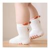 [MOMSMENU] Baby socks, non-slip, cotton, cute, spring, summer, autumn, winter, newborn to 5 years old, 5-pair set