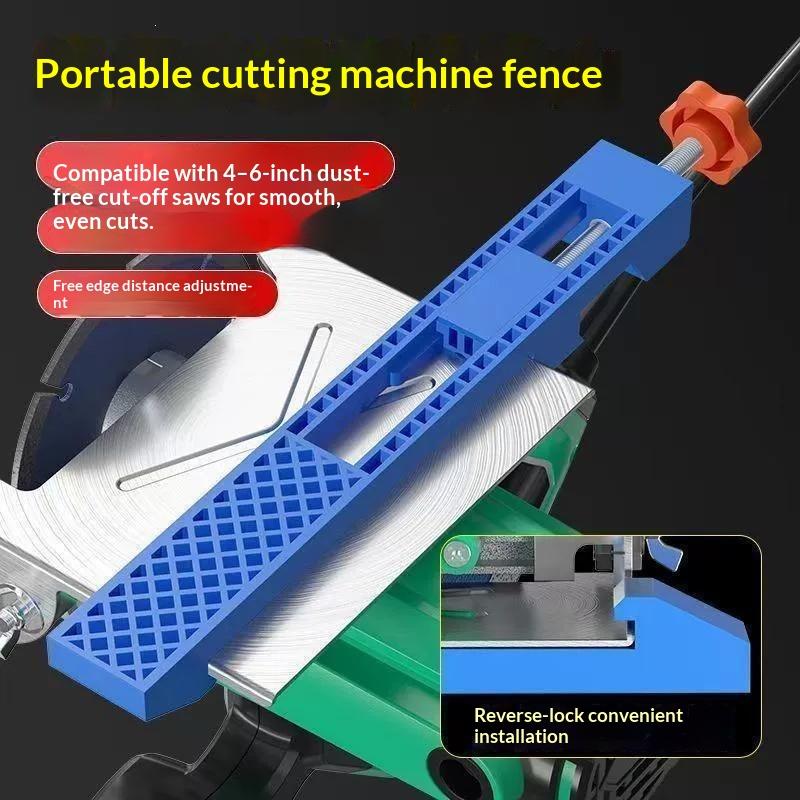 Circular Saw Guide Electric Milling Clamp Adjustable Base Plate Cutting Edge Positioner For Woodworking Metal Diy Alignment