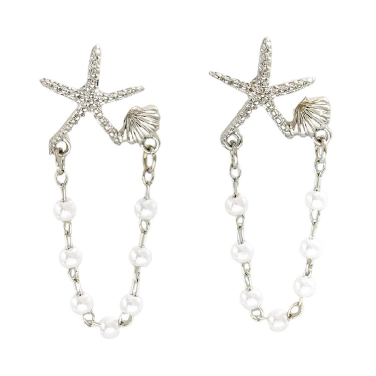 

Fashionable Starfish Drop Earrings for Daily WearWith Sensitive Skin Safety